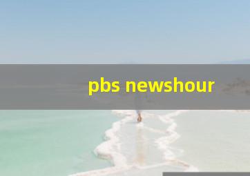 pbs newshour